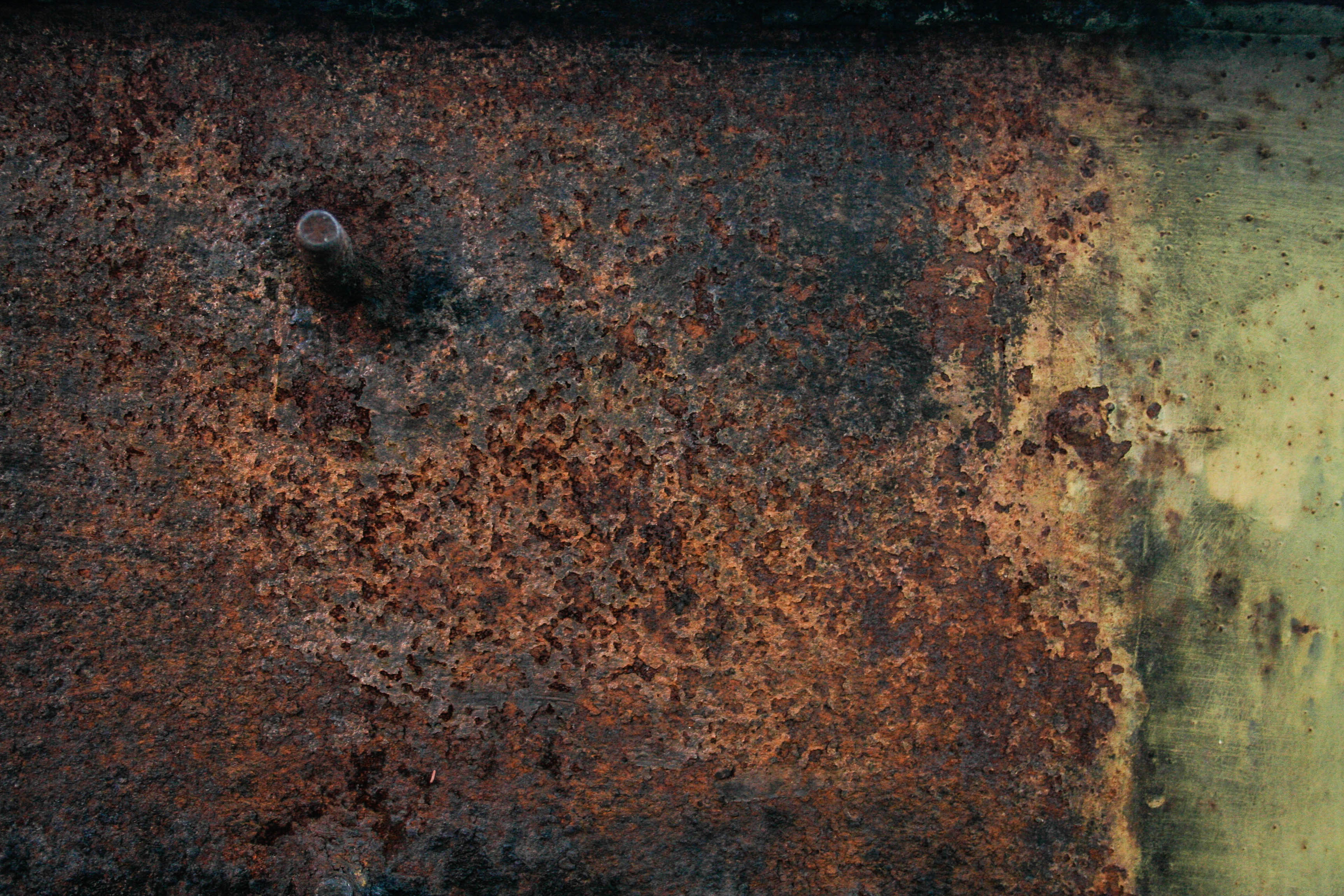 9 Cool Rusty Painted Metal Texture