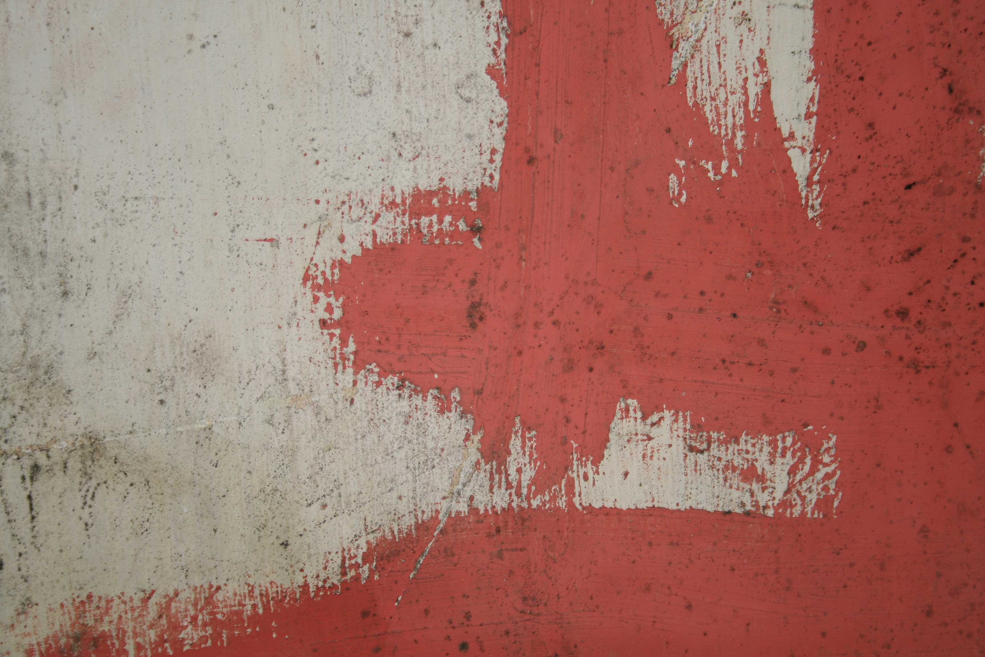 Dirty Wall With Red Paint Textures For Photoshop Free